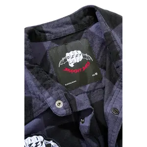 Sleeveless check shirt Brandit Ozzy image-4