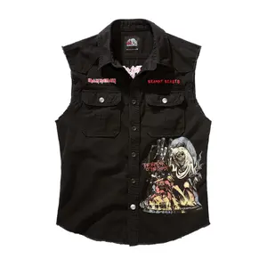 Sleeveless shirt Brandit Iron Maiden Vintage NOTB image-0