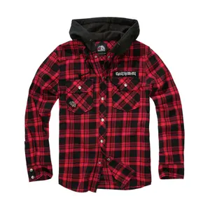 61048-220-kariertes-hemd-mit-kapuze-brandit-iron-maiden-eddy-dark-red-black