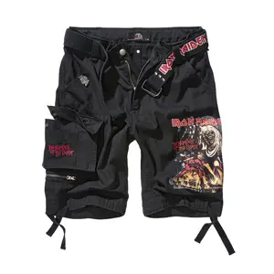 Cargo shorts Brandit Iron Maiden Savage The Number of The Beast image-0