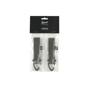 Belt carabiner and soft loop buckle Brandit (x2) image-1