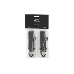 Belt carabiner and soft loop buckle Brandit (x2) image-1