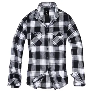 Women's long sleeve flannel shirt Brandit Amy image-0