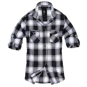 Women's long sleeve flannel shirt Brandit Amy image-1
