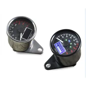 Snelheidsmeter Brandstofmeter Brazoline Vintage