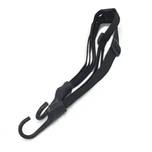 Cabo elástico plano de 4 fios para fixação do capacete à sela Brazoline image-0