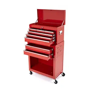 Rolling tool storage trolley in steel Brazoline image-0