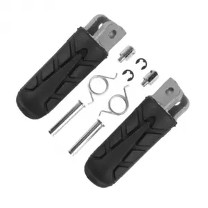 Paar voetsteunen voor motorfiets Brazoline Honda image-0