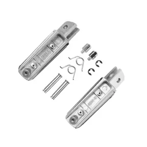 Paar Motorrad-Fußrasten vorne Brazoline Yamaha image-1