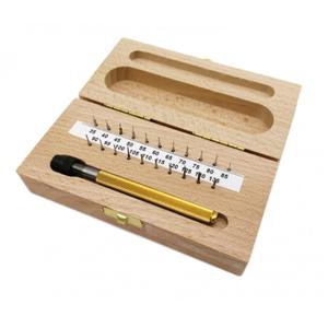 484191-set-mit-21-reibahlen-fur-vergaserdusen-brazoline-0-35-1-35-5-100eme-braun-tu