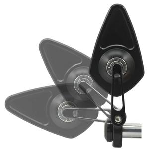 Lusterko motocyklowe z mocowaniem do kierownicy Brazoline Flat Racer image-5