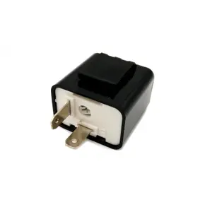 Lampeggiatore per moto a 2 poli regolabile con lampadina e LED Brazoline image-0