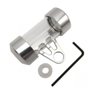 Cylindrisk etiketthållare i aluminium Brazoline image-0