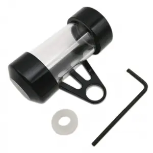 Cylindrisk etiketthållare i aluminium Brazoline image-0