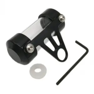 Cylindrisk etiketthållare i aluminium Brazoline image-1