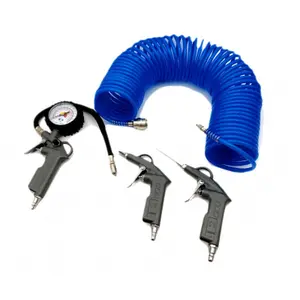 Kit de insuflação de 2 sopradores mangueira flexível e acessórios pneumáticos Brazoline image-0