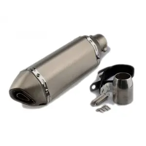 Silenciador hexagonal em aço inoxidável Brazoline Univeresel image-1