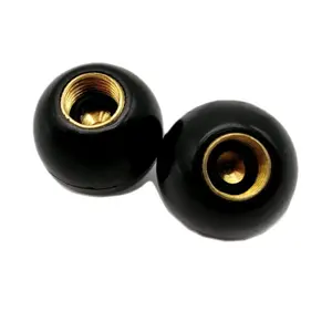 Par de tampas de válvulas para motociclos Brazoline Café Racer Snooker image-1