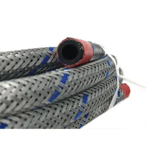 Motorrad Benzinschlauch aus verzinktem Metallgeflecht und Draht Brazoline image-1