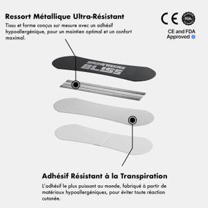 Nasal strips BreathersBliss (x60) image-1