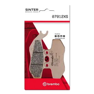 Αυτοκόλλητο φρένου εμπρός μοτοσυκλέτας Brembo Sinter Piaggio Super Hexagon/apri. Pega.5 image-1
