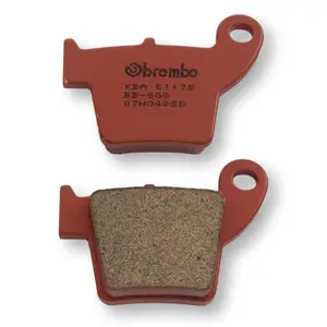 Τακάκια φρένου Brembo Cross CR125/250 /CRF450 2002 = HO49/MX1 image-0