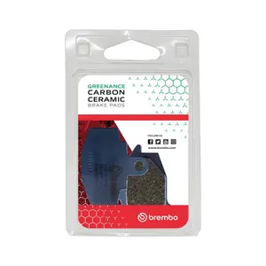 Τακάκια φρένου Brembo KAWA KX125/500/KLR650 = KA14 ORG Cross image-1