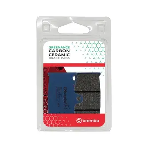 Bakre bromsbelägg Brembo Suzuki Vl1500 K2/K3 Intruder 02-03=Su25 image-1