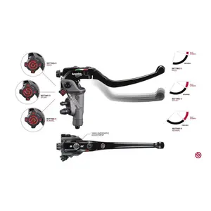 Lang foldbar radial hovedcylinder Brembo Pr19 rcs corsa corta