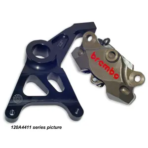 Kit pinza trasera cnc con soporte Brembo Gsxr1000 hp 01/22 image-0