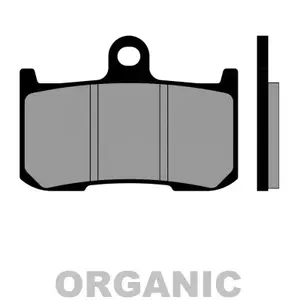 Pastilhas de travão orgânicas para motociclos Brenta image-0