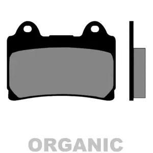 Organic motorcycle brake pads Brenta image-0