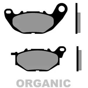 Organic motorcycle brake pads Brenta image-0