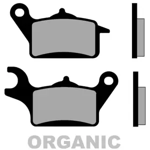 Organic motorcycle brake pads Brenta image-0
