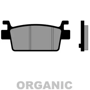 Organic motorcycle brake pads Brenta image-0