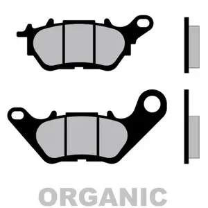 Organic motorcycle brake pads Brenta image-0