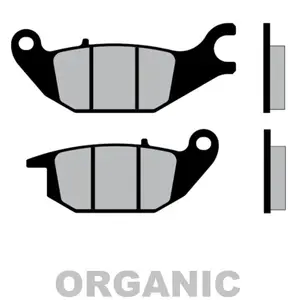 Pastilhas de travão orgânicas para motociclos Brenta image-0