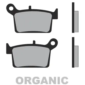 Pastilhas de travão para motas orgânicas Pro Brenta image-0
