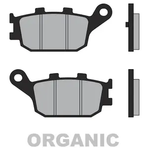 Pro organic motorcycle brake pad Brenta image-0