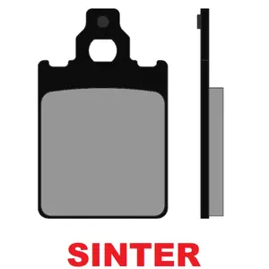 Sintered motorcycle brake pads Brenta image-0