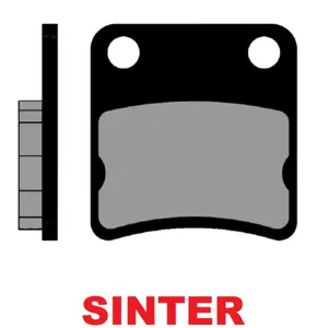 Sintered motorcycle brake pads Brenta image-0