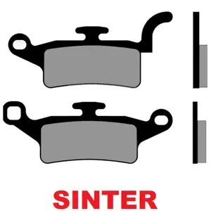 Sintered motorcycle brake pads Brenta image-0