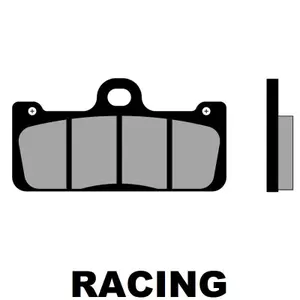 Motorfiets remblokken Brenta Racing