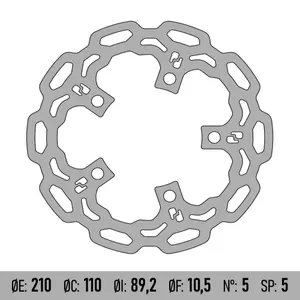 Remschijf Brenta Bd109f - Suzuki Burgman 400 [arr]
