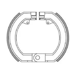 Motorfiets remschoen Brenta image-0