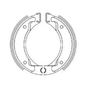 Sapata de travão de moto Brenta image-0