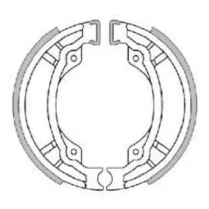 Bremsbacke Motorrad Brenta image-0