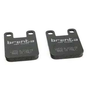 Pastiglie freni moto organiche Brenta image-1