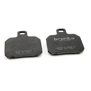 Pastilha de travão de motocicleta orgânica Brenta image-1