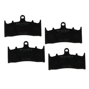 Pastilha de travão de motocicleta orgânica Brenta image-1